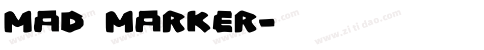 Mad Marker字体转换